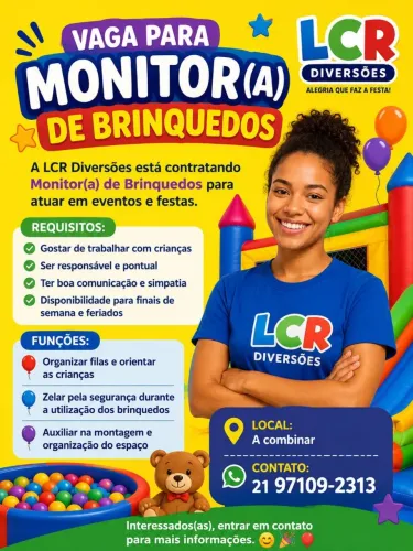 Vaga para monitor 