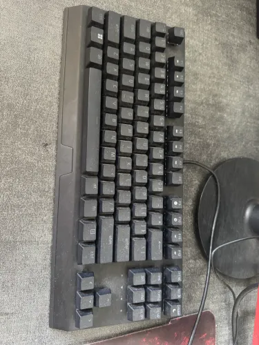Teclado Mecânico Gamer Razer Blackwidow V3 Tenkeyless Switch Green, Preto