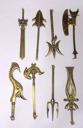 Lote Chaveiro Medieval
