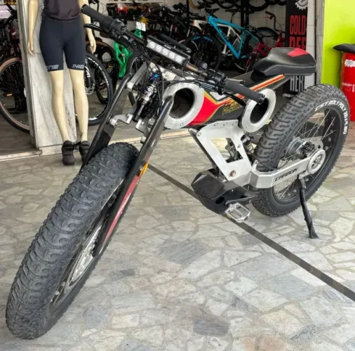 E-Bike Moto Parilla - Projeto Caterham