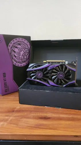 PLACA DE VÍDEO  RX 5500 XT 8GB : ESTADO DE NOVA!