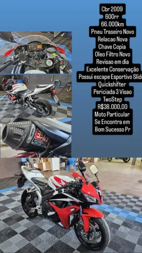 Vende-se CBR 600rr 2008 