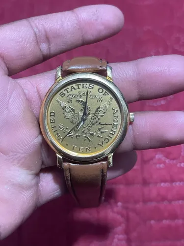 relógio vintage Mondaine United States of America