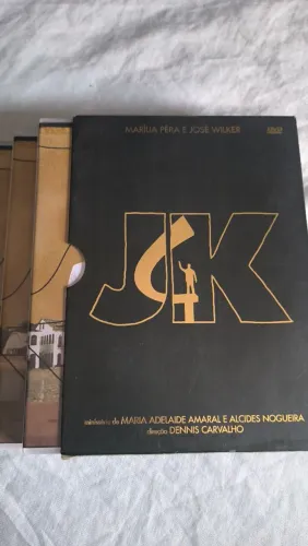 DVD minissérie JK - globo