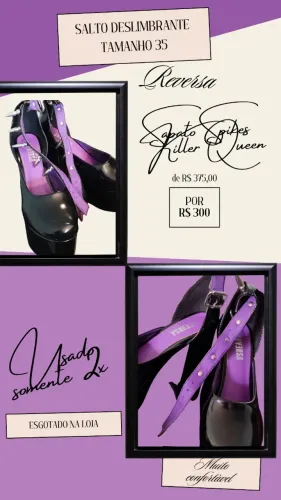 Sapato Reversa Spikes