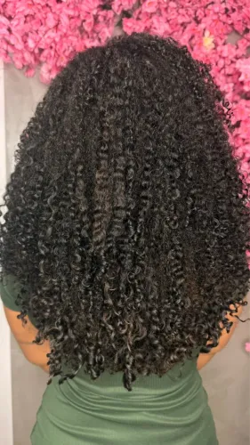 Megahair brasileiro cacheado 3c/4a