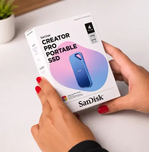 SSD Externo SanDisk Creator Pro 1TB USB-C 3.2 Azul