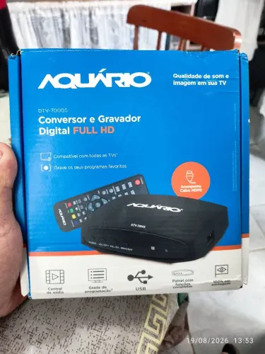Conversor e Gravador Digital FULL HD