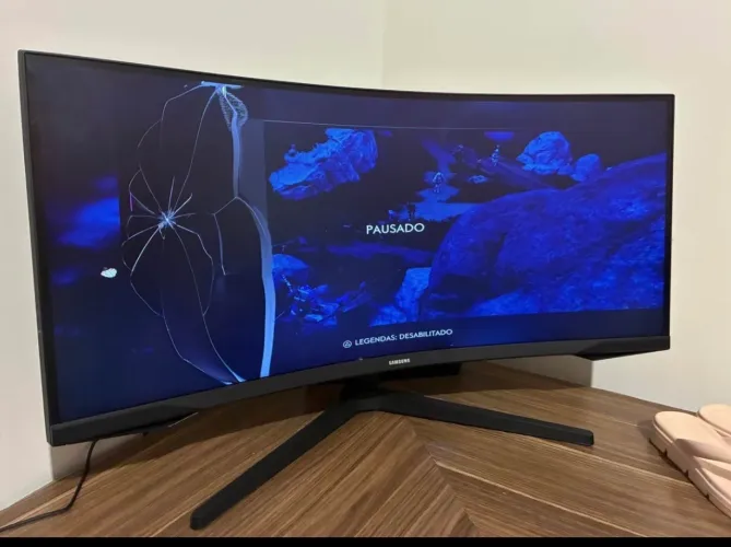 Monitor Gamer curvo Samsung Odseey 34 polegadas G5
