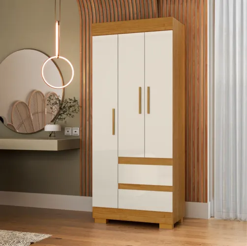 Guarda-Roupa 3 Portas Solteiro Master tt43