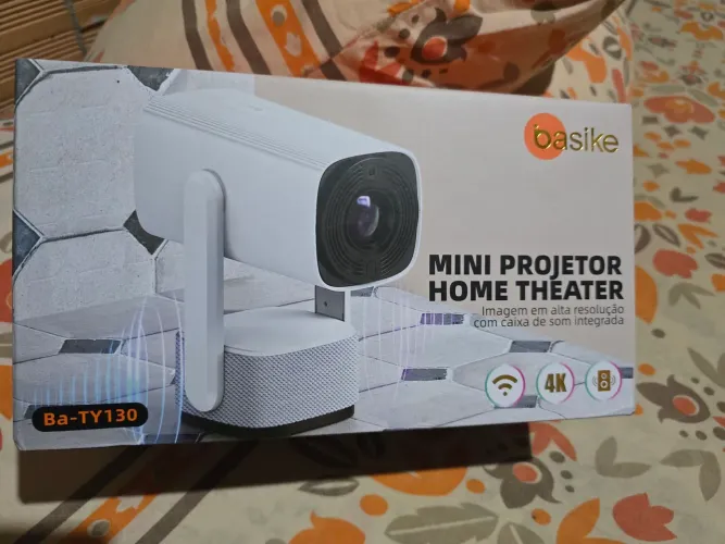 Mini projetor 4k