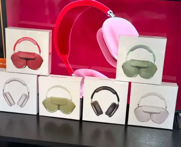 Fone De Ouvido Sem fio Compatível AirPods Max Linha Premium C/ Case