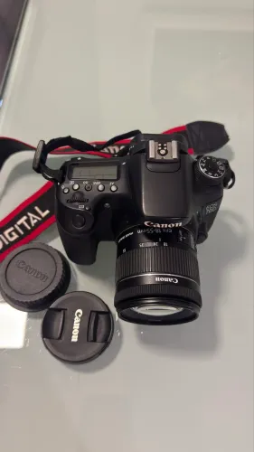 Nova! Camera Canon 70D + lente 18-55