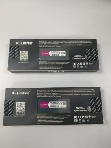 Kit de Memórias Ram Ddr4 KLLISRE 2X8gb 3200mhz