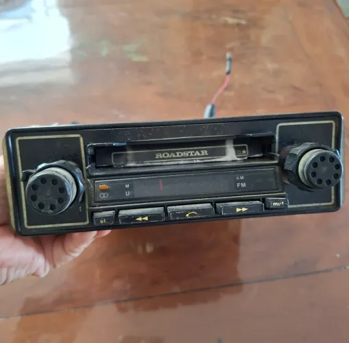 Rádio e toca fita Rodstar