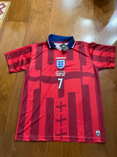 Camisa Inglaterra Away Clássica 1998
