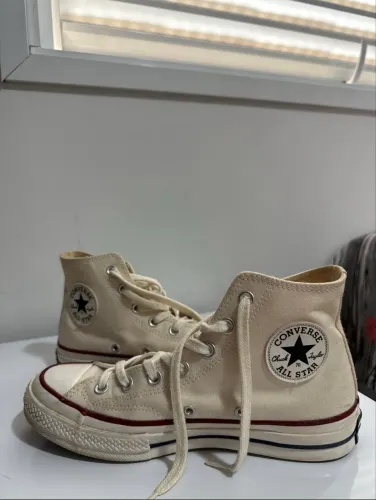  chuck taylor 70 vintage cano alto bege