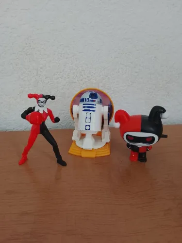 Conjunto Alerquinas Burguer King + R2D2 McDonald's Disney 50 anos