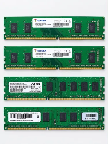 MEMÓRIAS RAM DDR3 E DDR4 - TESTADAS E FUNCIONANDO!