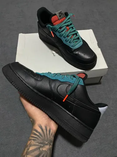 Tênis air force 1 obsidian black mist