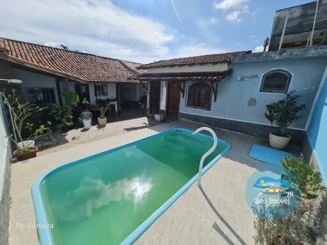 Excelente Casa c/ Piscina, 360 m2 Terreno.