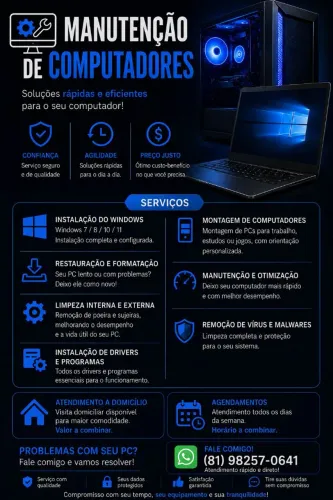 Manutenção de computadores