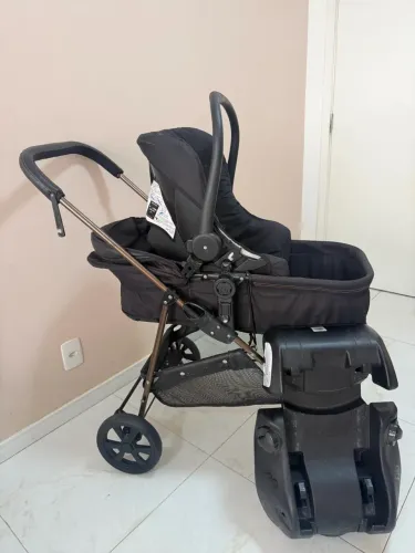 Carrinho de bebê 3 em 1 Galzerano