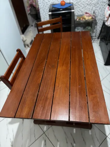 JOGO SALA DE JANTAR MACIÇO