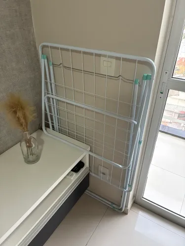 Varal De Chão Alumínio Com Abas Maxi - Mor