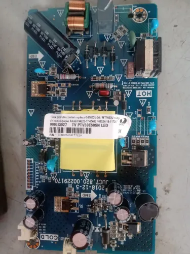 Tv Philco ptv39e60sn tela trincada placas boas