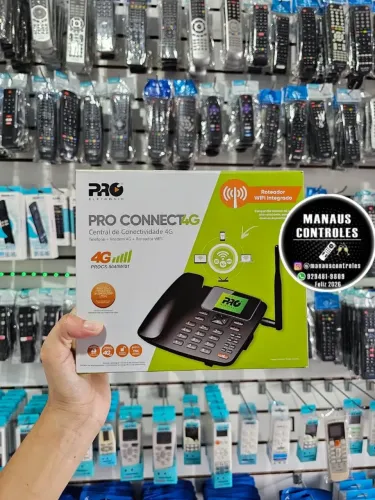 Telefone Rural de Mesa 4G Wifii PROCS-5040W Proeletronic