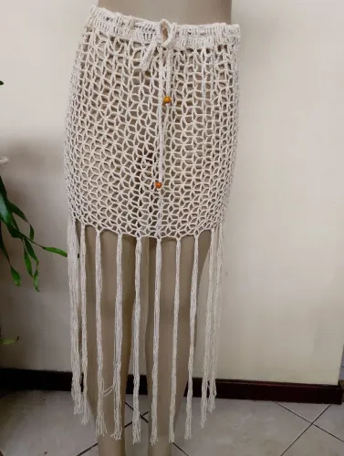 Peça de crochê