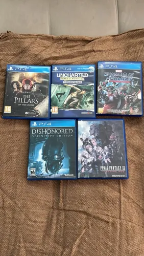 Jogos raros ps4