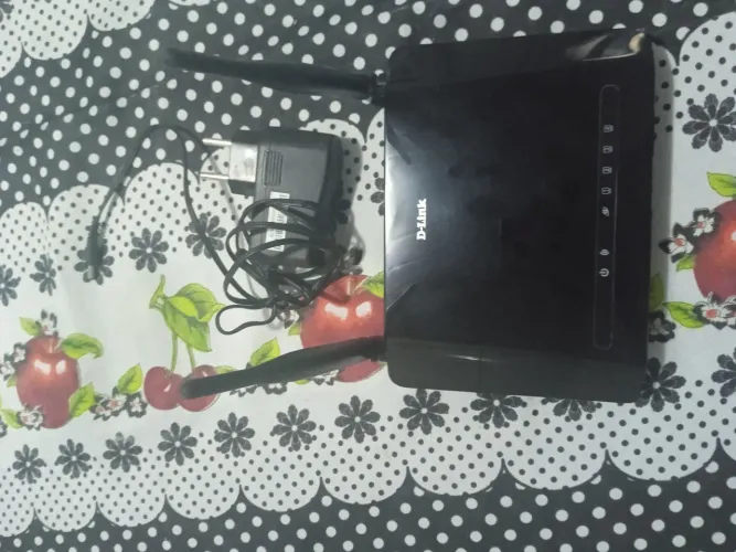 Molden roteador D-Link com 4 saídas .