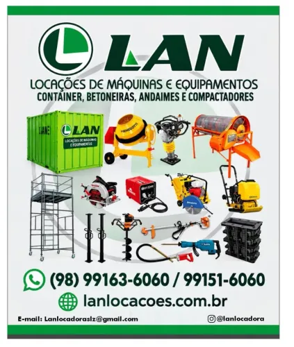 Aluguel de equipamentos