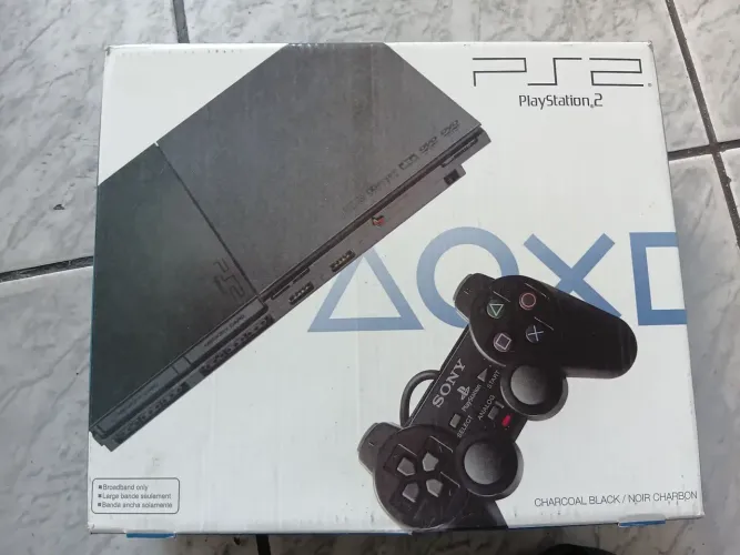 Caixa PS2 slim original 