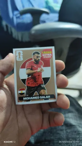 Figurinha do Mohamed salah bronze