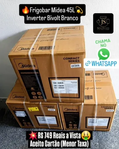 Frigobar Midea 45L Inverter Branco