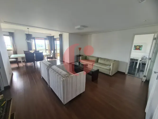 Apartamento mobiliado para locação no condomínio Bonaire com 4 suítes e 4 vagas de garagem
