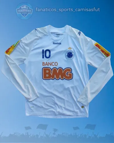 Camisa Cruzeiro 2010 manga longa