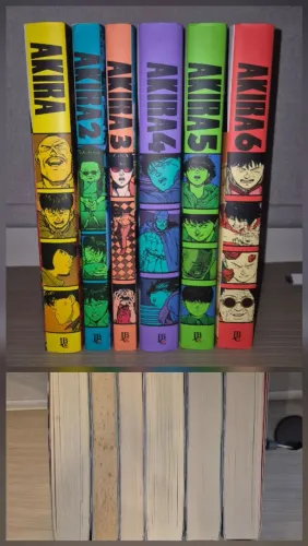 Coleção: Akira (completa: 6 volumes) 