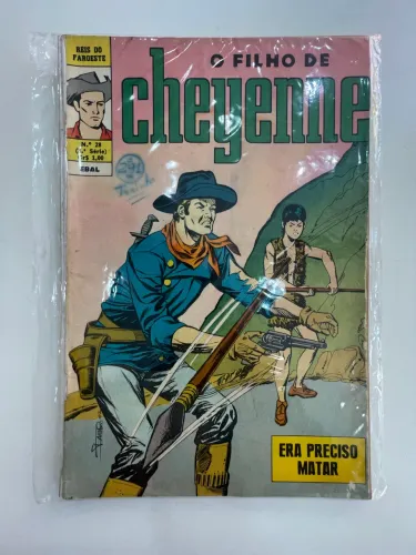 HQ Rara: O Filho de Cheyenne - Nº 28 (EBAL) raridade 