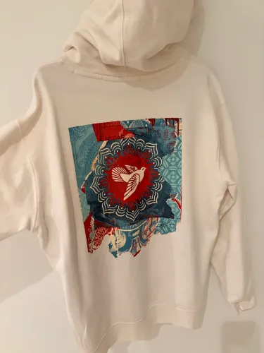 Casaco OBEY Peace Dove, NUNCA USADO,griffe, tam P oversized