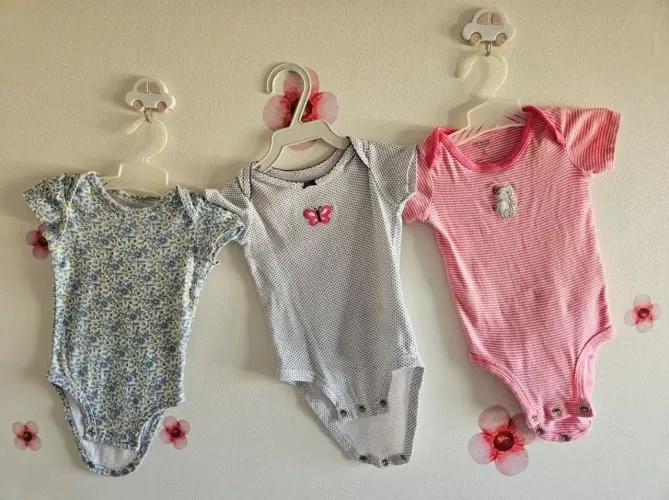 Kit Carter's, 3 bodys menina