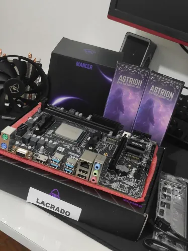 Kit R5 3400G + B450M + 16GB RAM