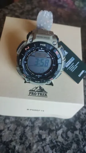 Relógio CASIO ProTrek PRG-340SC-5DR semi-novo usado 2 vezes. Original