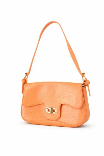 Bolsa De Ombro Laranja 