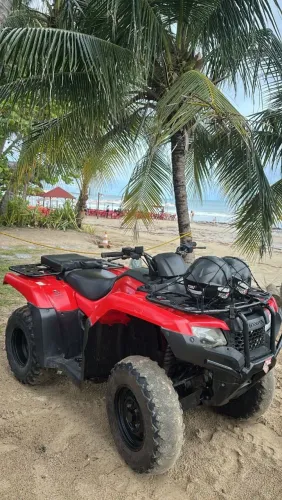 quadriciclo four trax 420