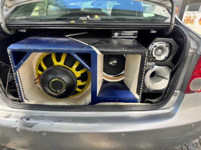 Caixa trio completa