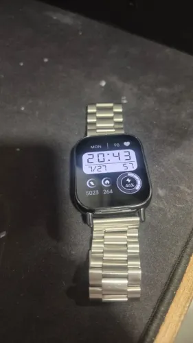 Smartwatch Redmi Watch 5 Lite Gps, Tela AmoLED 1,96" Preto